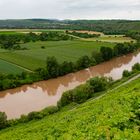 Abfließendes Hochwasser