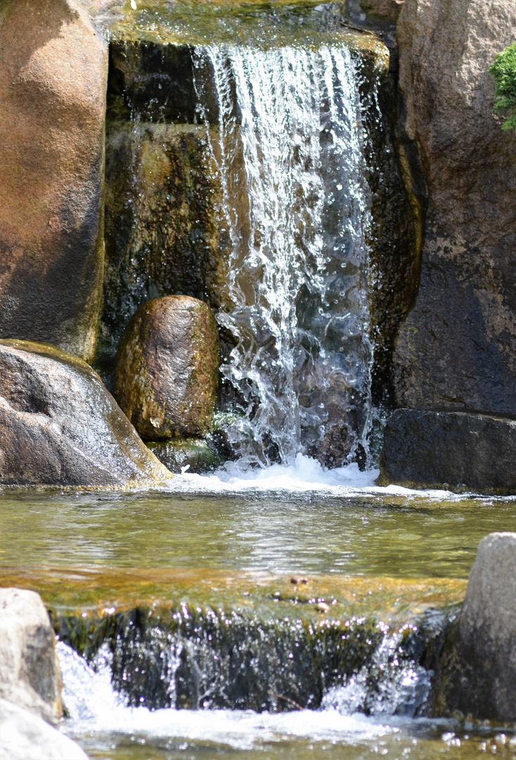 abfließendes Wasser...