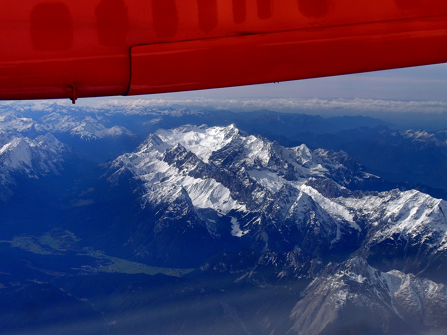 Abflug aus Innsbruck