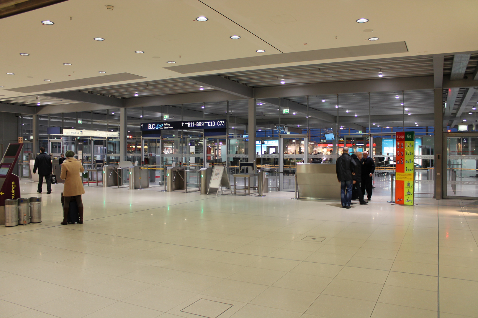 Flughafen Köln Terminal 1 Abflug www.fotocommunity.de