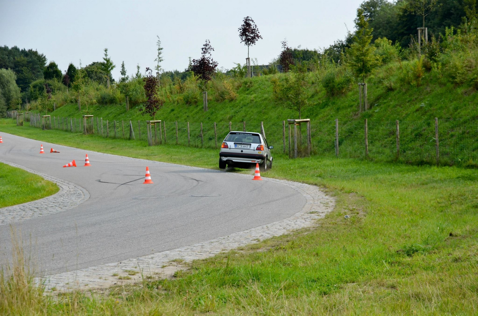 Abflug im Clubslalom Barmstedter AC