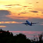 Abflug in den Sonnenuntergang (2)