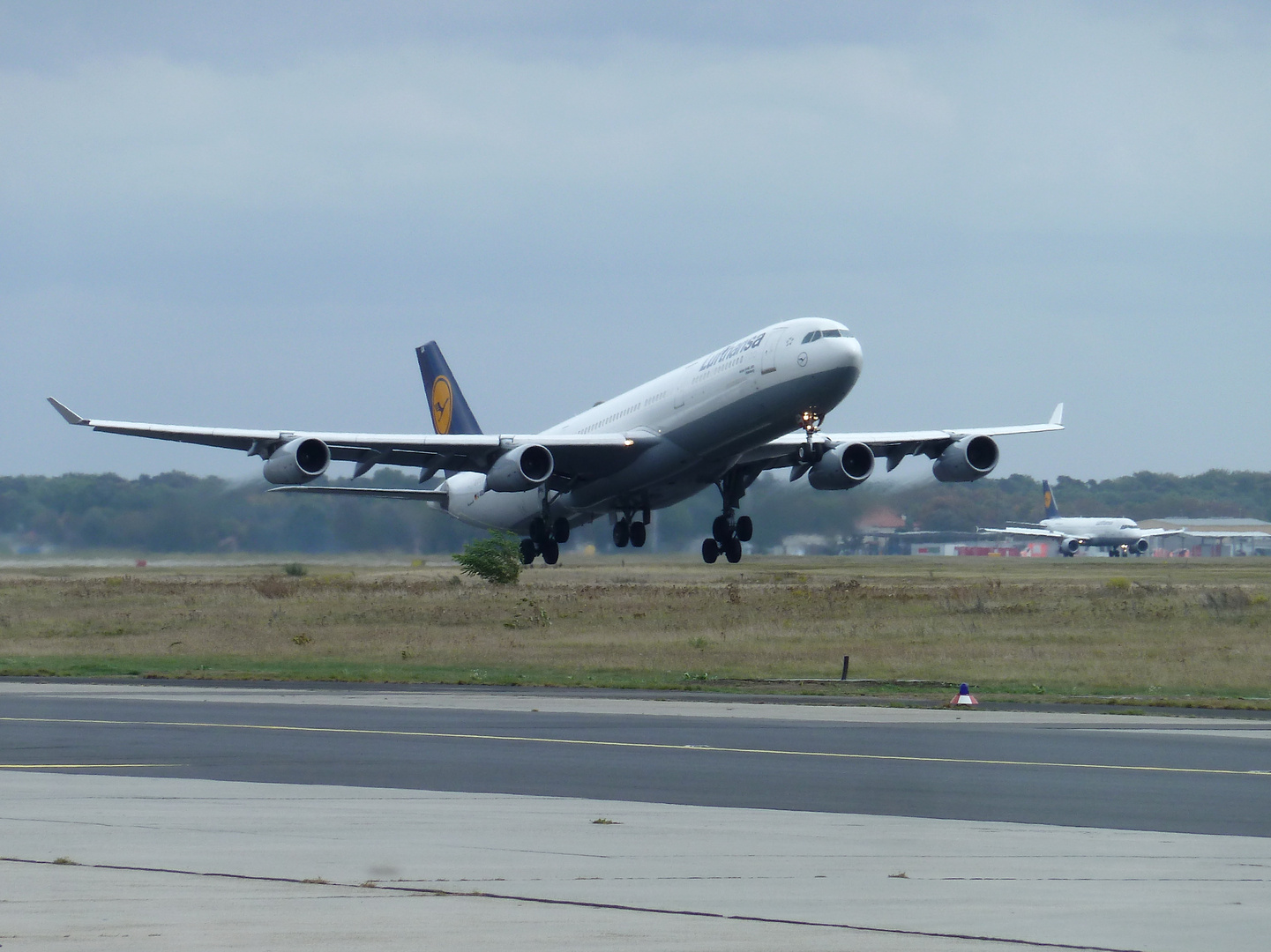 Abflug in Frankfurt