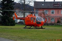 Abflug nach dem Einsatz