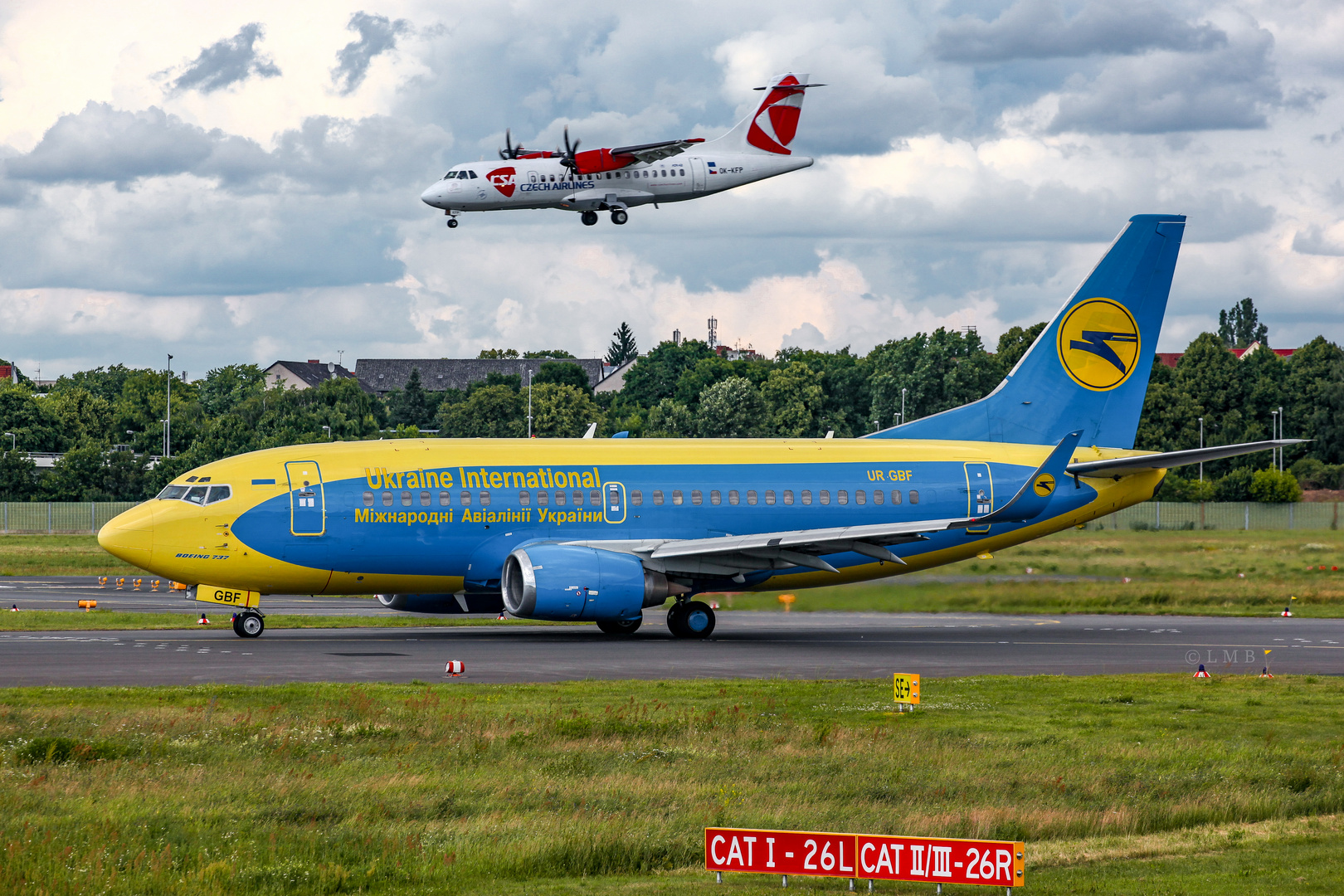 Abflug nach Kiew-Boryspil