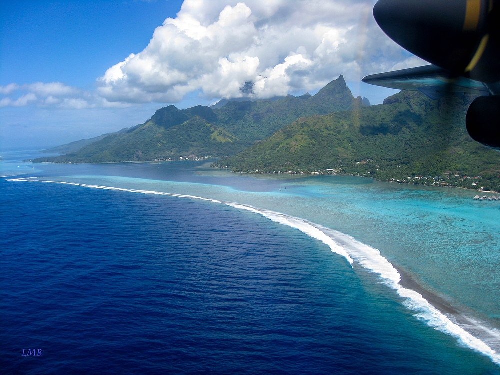 Abflug von Moorea