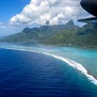 Abflug von Moorea