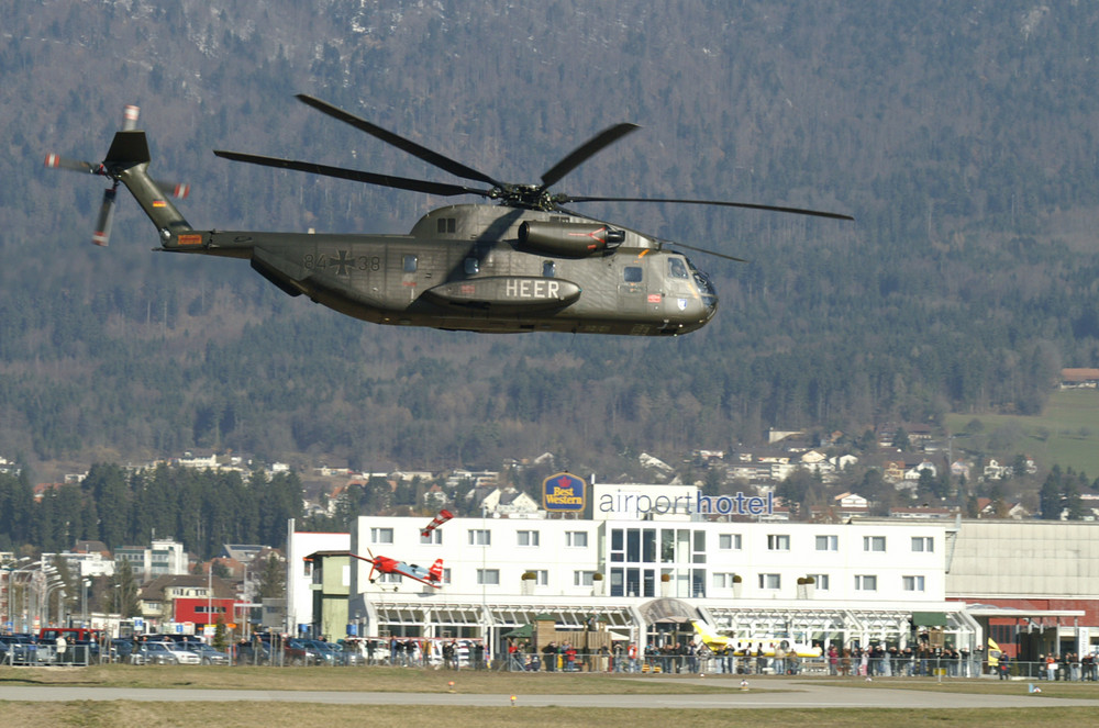 Abflug von Sikorsky CH-53 G