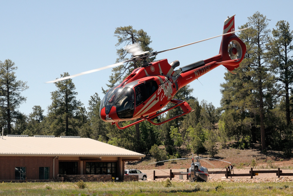 Abflug zum Grand Canyon