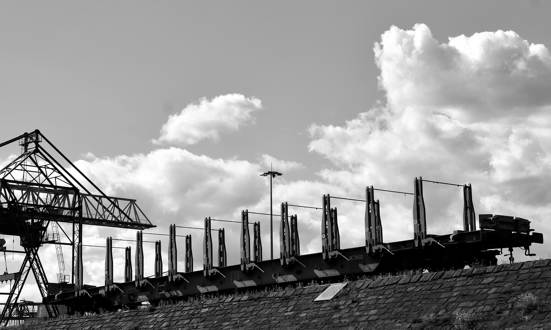 ... abgehängt und abgestellt ...