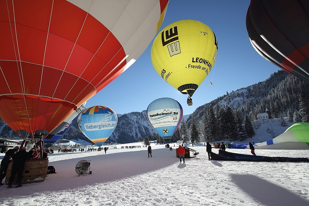 abgehoben- am 18.01.2016 - Ballonwoche- Tannheim