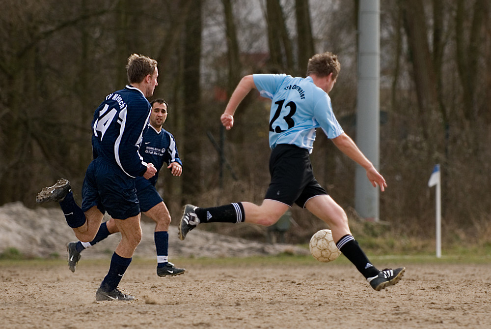 Abgehoben (und die Jungs etwas scharf gemacht)