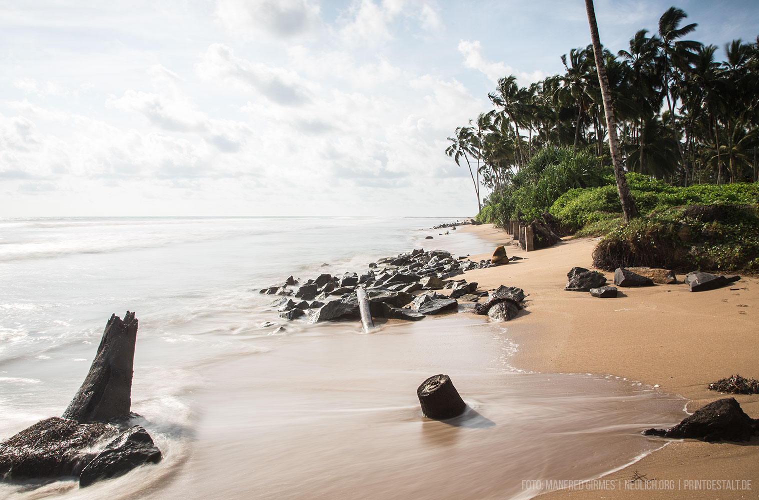 abgelegener Strand