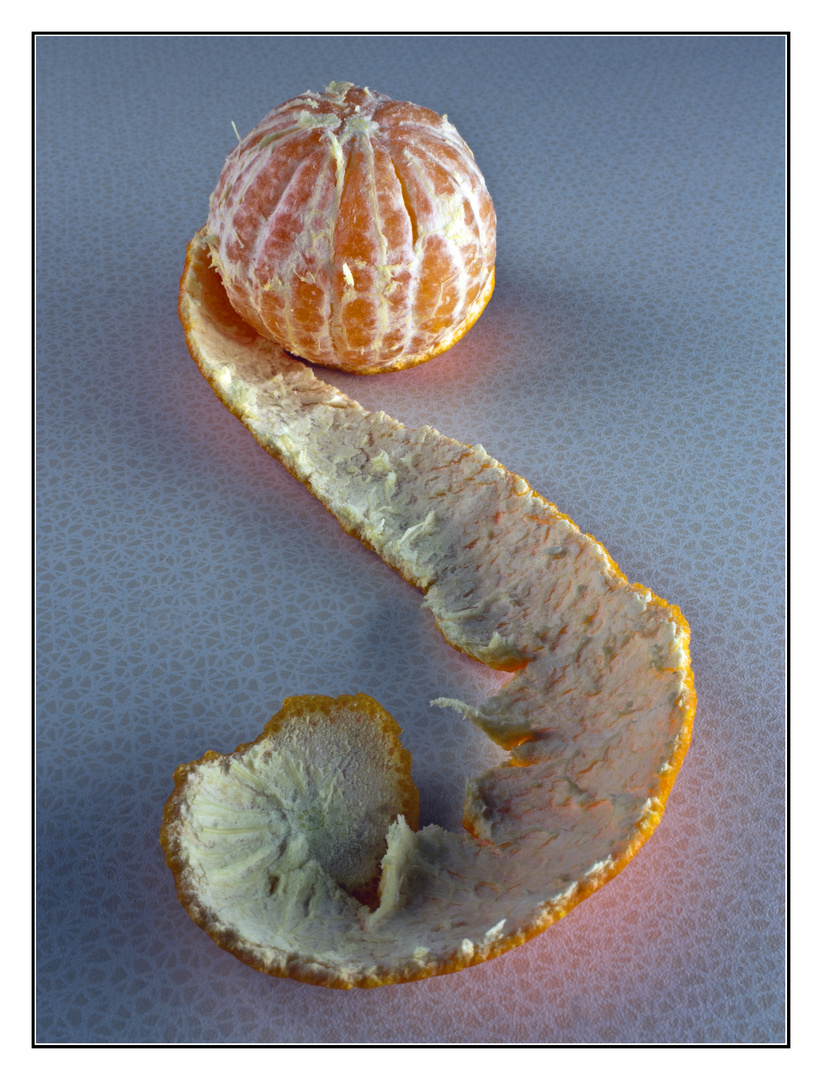 ...Abgepellt...   Mandarine