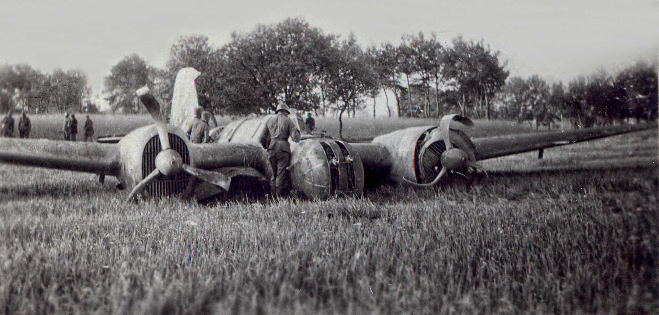 "abgeschossener Russenbomber"