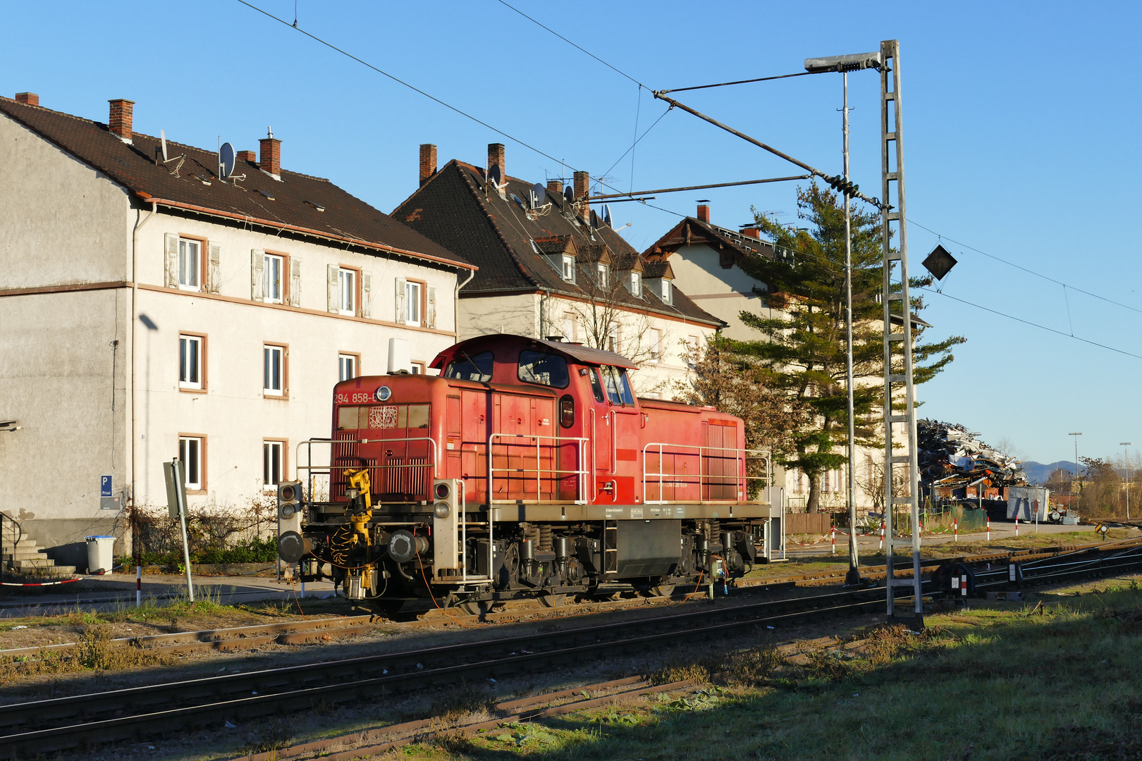 abgestellt in Mannheim Käfertal