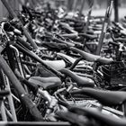 Abgestellte Fahrräder