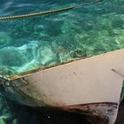 abgetauchtes Boot in Kroatien