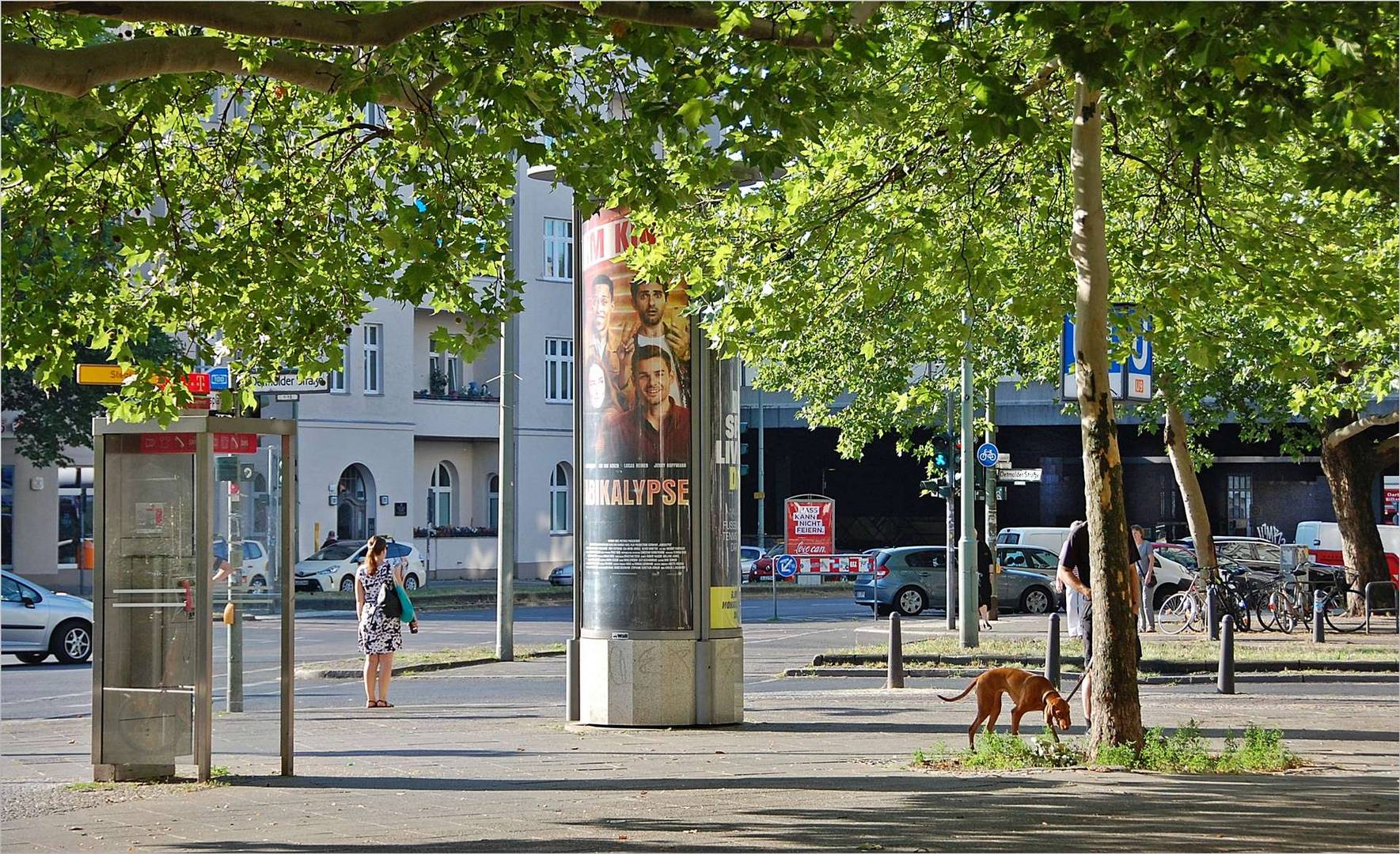 Abikalypse früh  um halb acht in der Stadt 