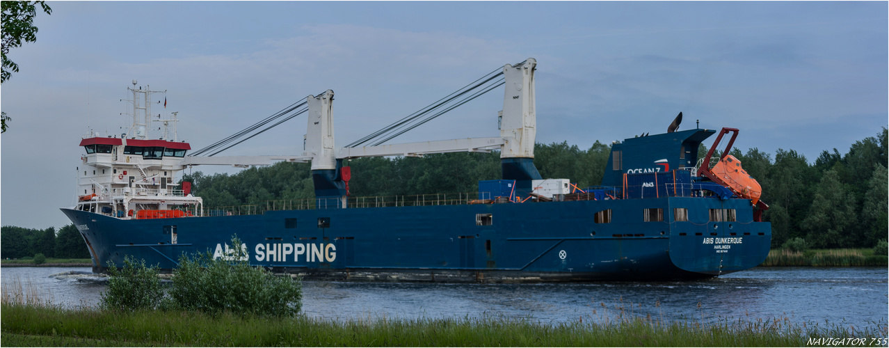  ABIS SHIPPING  DUNKERQUE, Kiel - Canal, Germany.