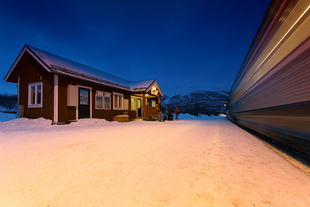 Abisko Bahnhof