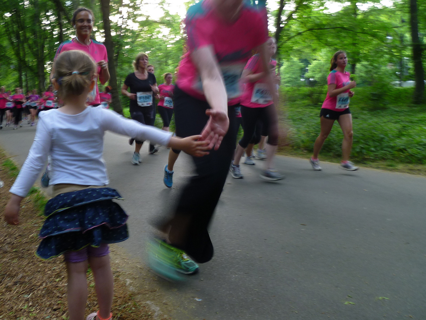 abklatsch kurz vor 1o km ende avon frauenlauf 2o16