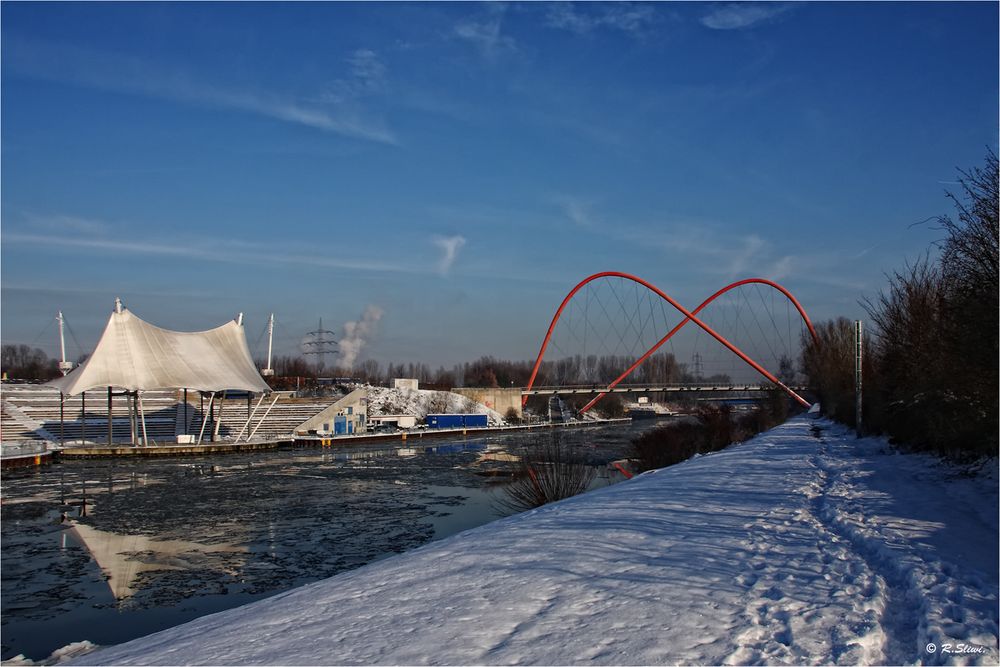 Abkühlung am Kanal