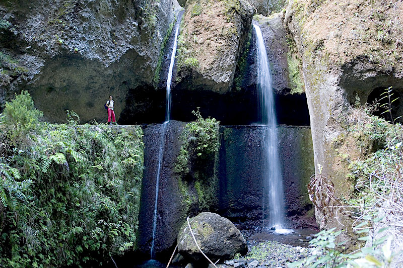 Abkühlung am Wegesrand