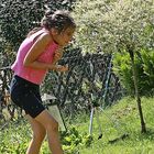 Abkühlung an einem heißen Sommertag I