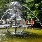 Abkühlung im Brunnen