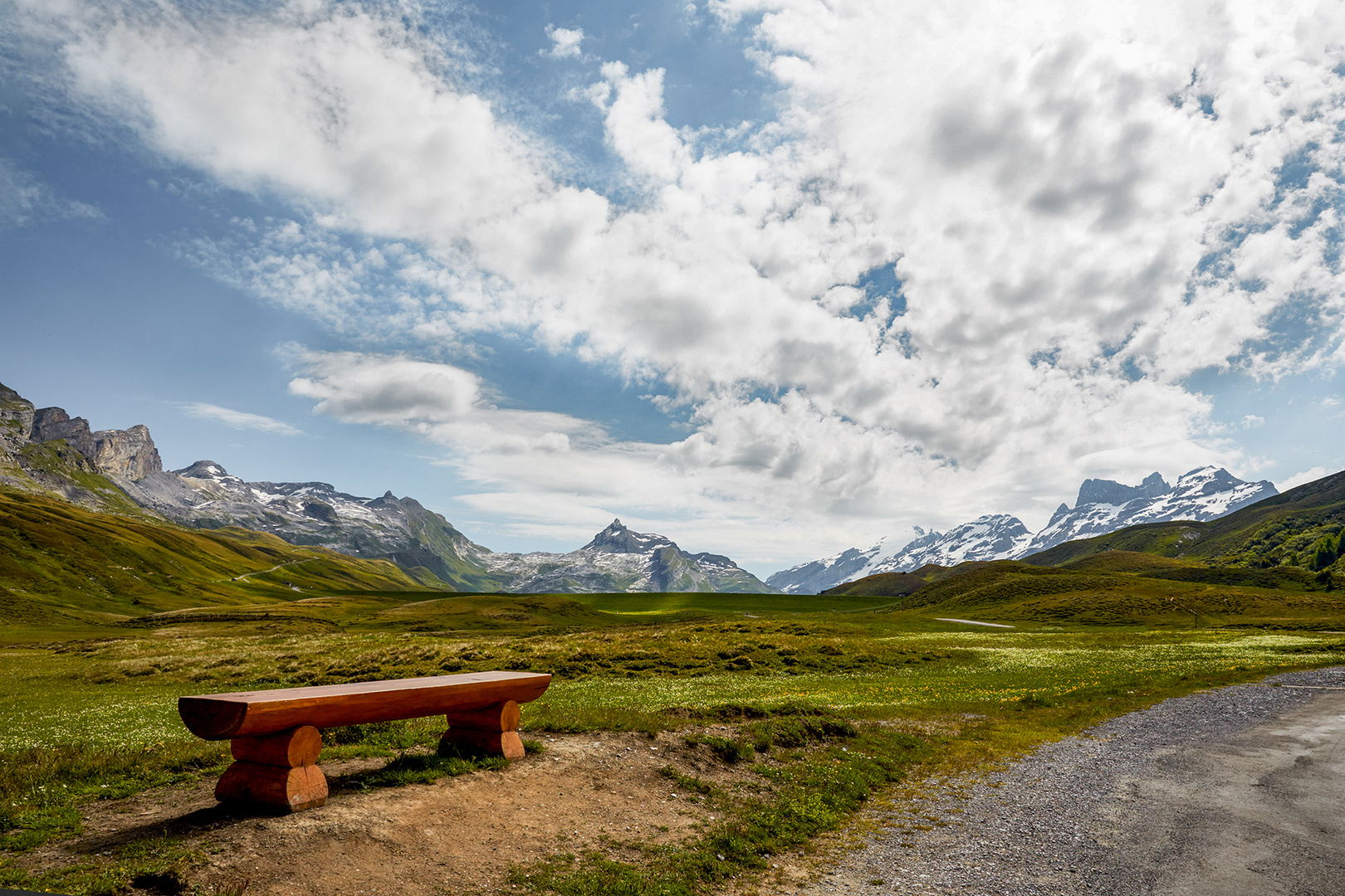 Abkühlung in den Swiss Alps