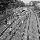 Abkürzung über den Bahnhof 