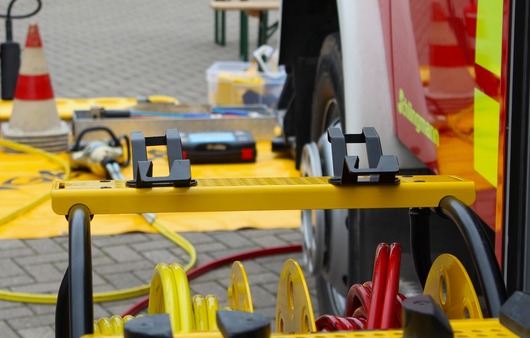 Ablage bei einem Verkehrsunfall