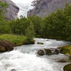 Ablauf vom Briksdalsbreen