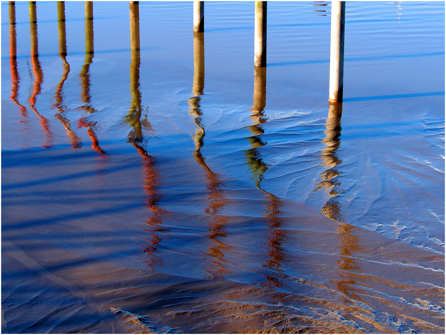 Ablaufend Wasser...