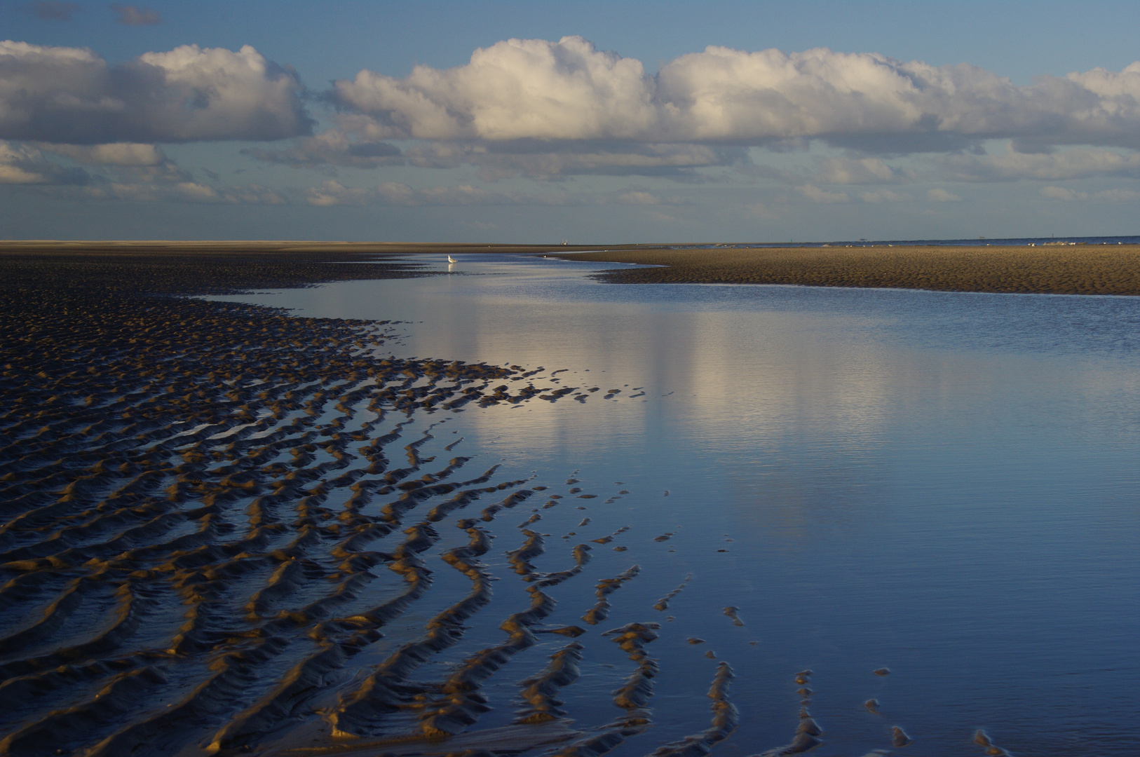 Ablaufendes Wasser