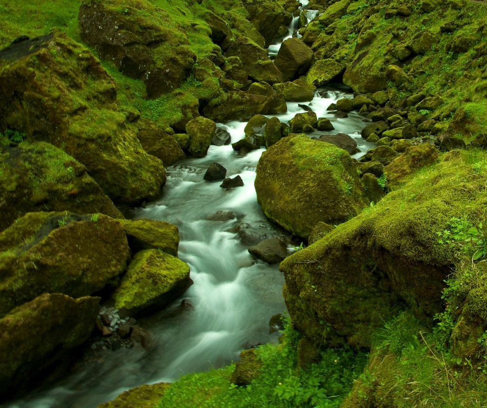 ..ablaufendes Wasser....