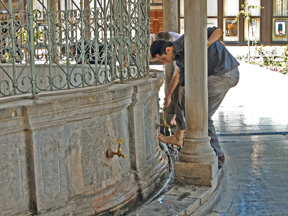 Abluzioni Turche post moschea