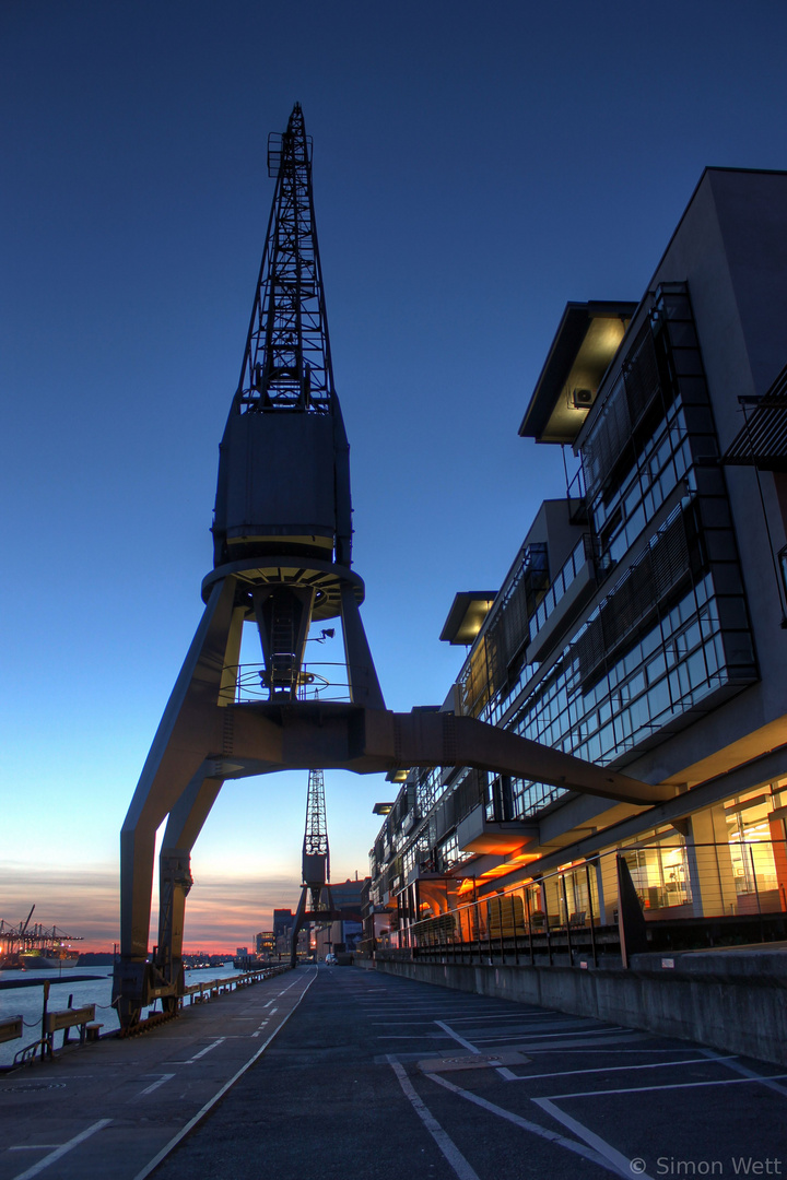 Abndstimmung im Fischereihafen, Hamburg