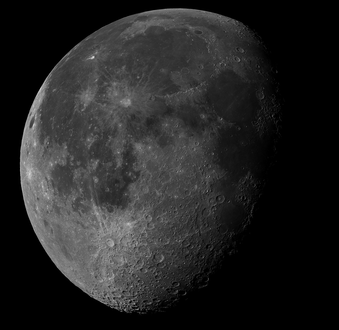 Abnehmender Mond 8.7.2012