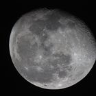 Abnehmender Mond am 26.02.2016