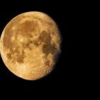 Abnehmender Mond - Luna 2.te Tag nach "Supermond"
