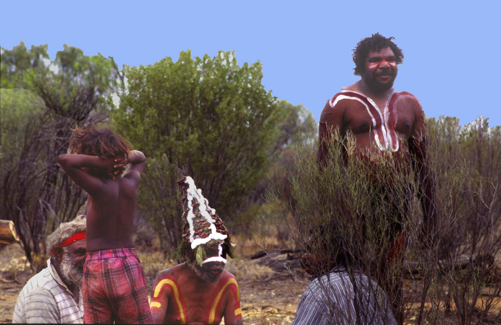 Aborigini bei Alice Springs