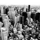 Above NYC | Black and White