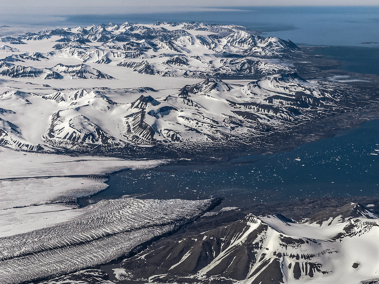 ABOVE SVALBARD