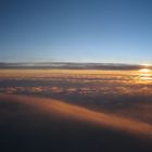 Above the clouds from an airplane :)