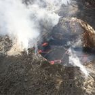 Above the crater