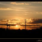 ..above the railway..