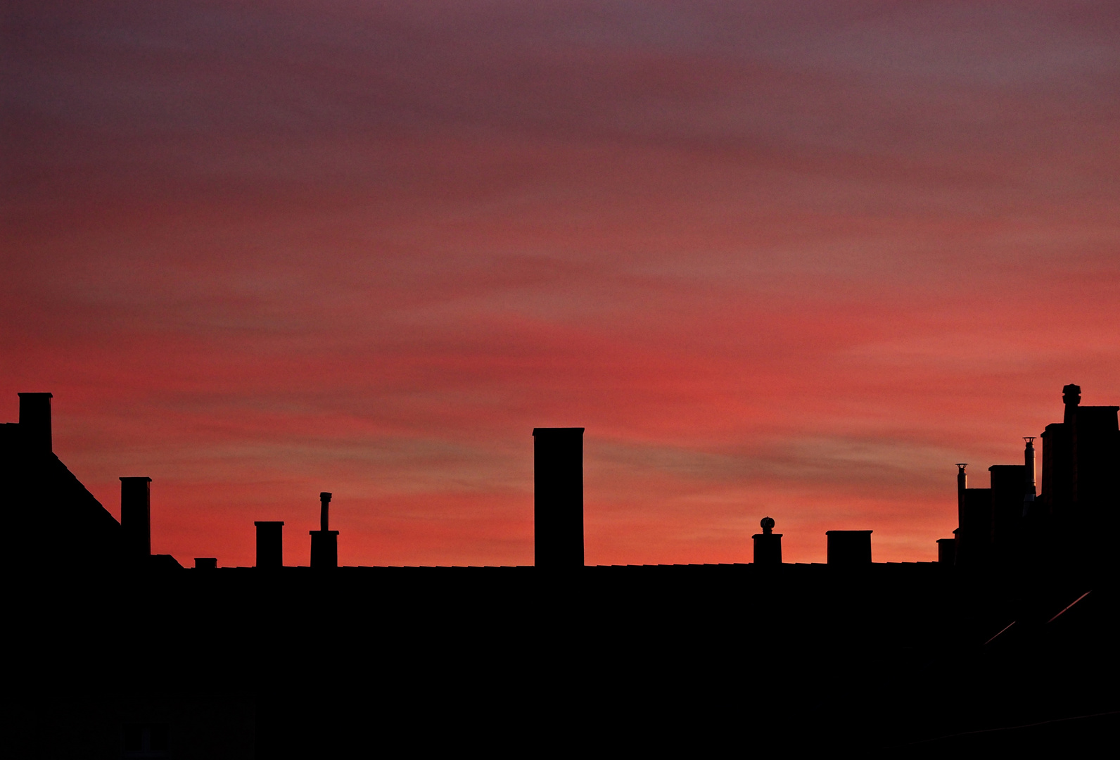 Abpfiff und Sonnenuntergang