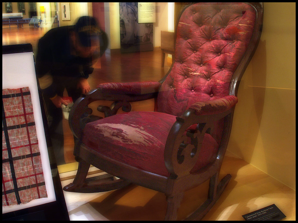 Abraham Lincoln's Assasination Chair